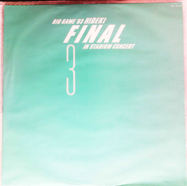 Hideki Saijo - Big Game '83 Hideki Final In Stadium Concert (3xVinyl, Box Set, LP, Album, Stereo) Very Good Plus (VG+) / Very Good (VG)