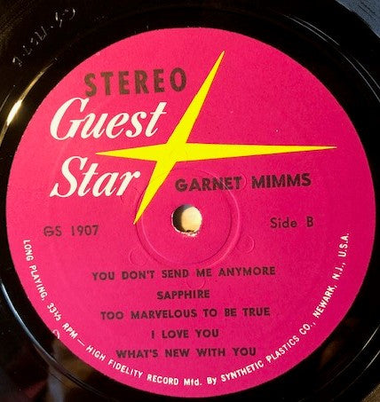 Garnet Mimms - Sensational New Star (Vinyl, LP, Compilation, Stereo) Good Plus (G+) / Good Plus (G+)