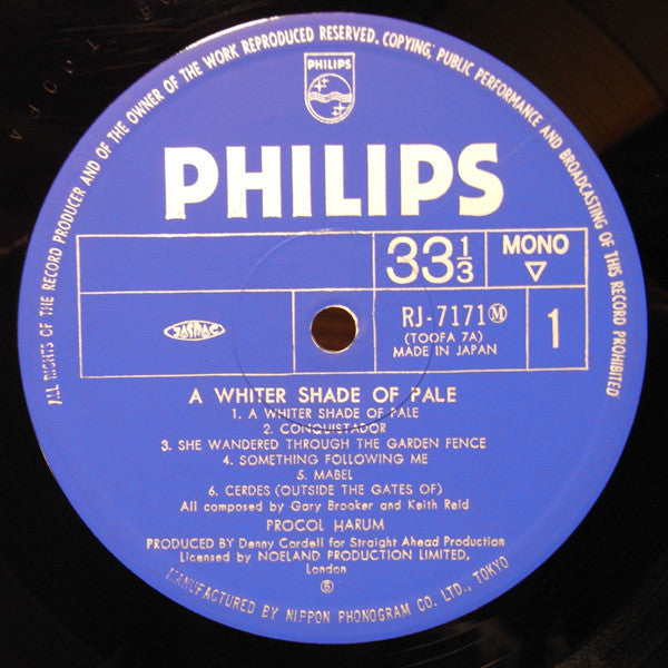 Procol Harum - Procol Harum (Vinyl, LP, Album, Reissue, Mono)
