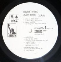 Johnny Rivers - Rockin' Rivers (Vinyl, LP, Album, Promo) Very Good Plus (VG+) / Very Good Plus (VG+)