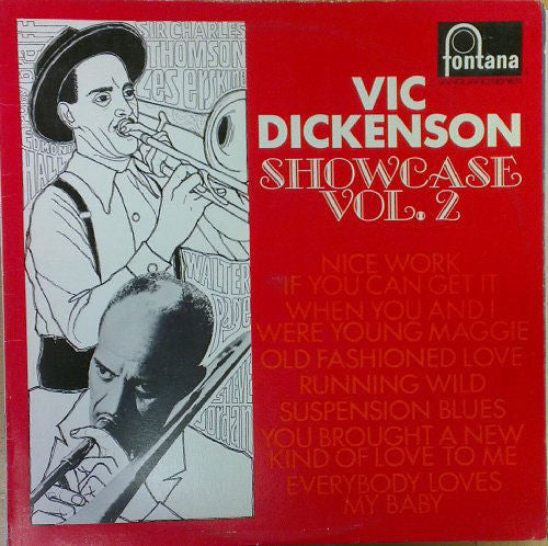 Vic Dickenson - Showcase Vol.2 (Vinyl, LP, Mono) Very Good (VG) / Very Good (VG)