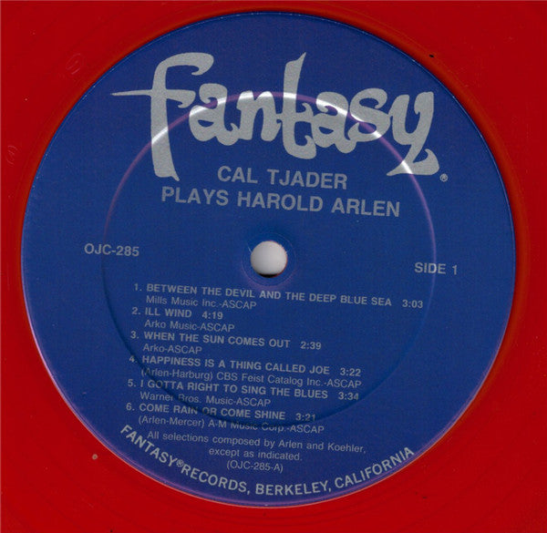Cal Tjader - Cal Tjader Plays Harold Arlen (Vinyl, LP, Album, Reissue, Remastered) Very Good (VG) / Very Good Plus (VG+)
