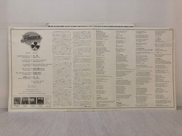 America (2) - Hearts (Vinyl, LP, Album)