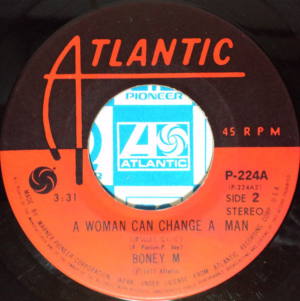 Boney M. - Ma Baker / A Woman Can Change A Man (Vinyl, 7", 45 RPM, Single, Stereo) Very Good Plus (VG+) / Very Good (VG)
