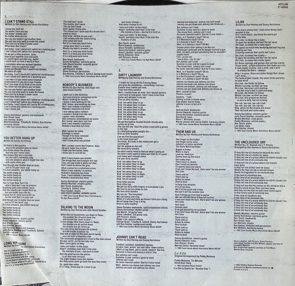 Don Henley - I Can't Stand Still (Vinyl, LP, Album, Stereo) Very Good Plus (VG+) / Very Good Plus (VG+)