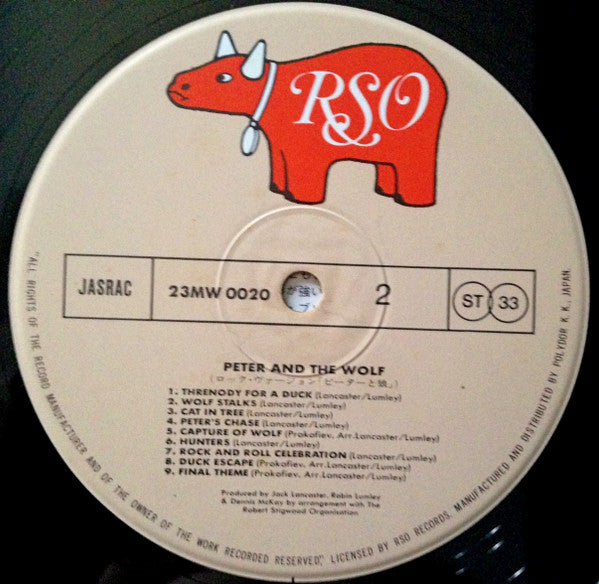 Various - Peter And The Wolf (Vinyl, LP, Album, Reissue) Very Good Plus (VG+) / Very Good Plus (VG+)
