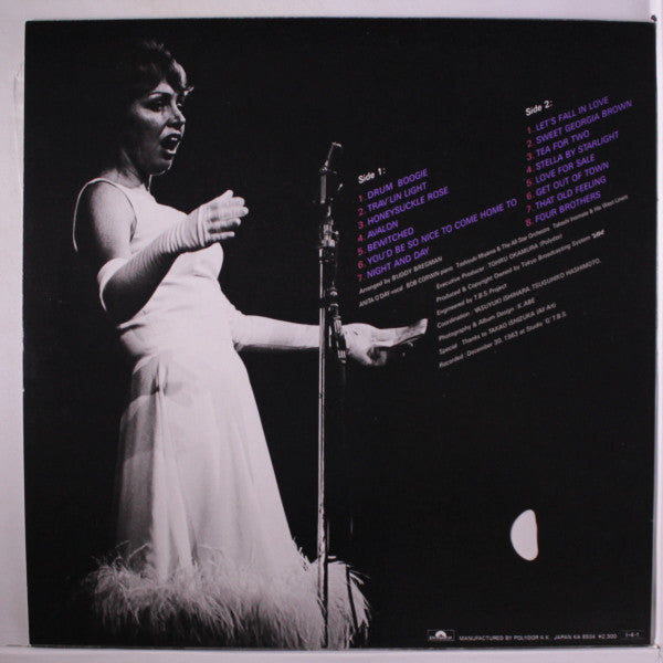 Anita O'Day - Anita O'Day In Tokyo '63 (Vinyl, LP, Album, Mono)