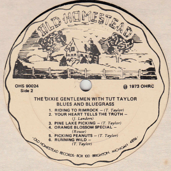The Dixie Gentlemen - Blues And Bluegrass (Vinyl, LP, Album) Very Good Plus (VG+) / Very Good Plus (VG+)
