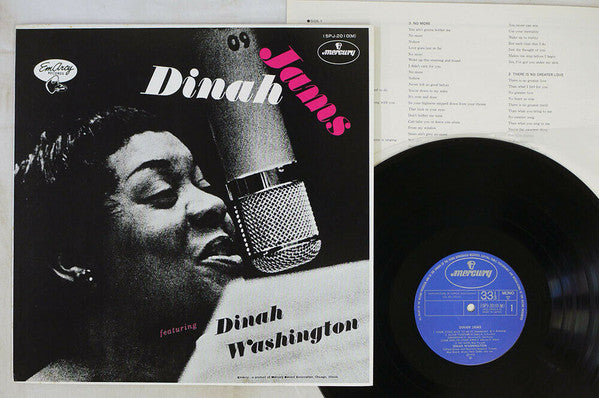 Dinah Washington - Dinah Jams (Vinyl, LP, Album, Reissue, Mono) Very Good Plus (VG+) / Very Good Plus (VG+)