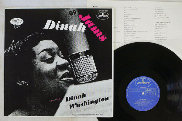 Dinah Washington - Dinah Jams (Vinyl, LP, Album, Reissue, Mono)