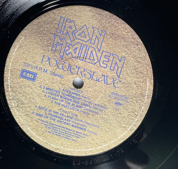 Iron Maiden - Powerslave (Vinyl, LP, Album)