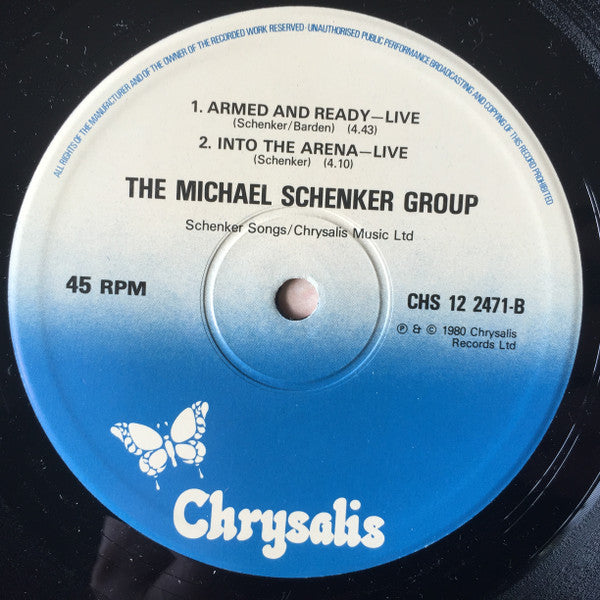 The Michael Schenker Group - Cry For The Nations (Vinyl, 12", 45 RPM) Very Good Plus (VG+) / Very Good Plus (VG+)