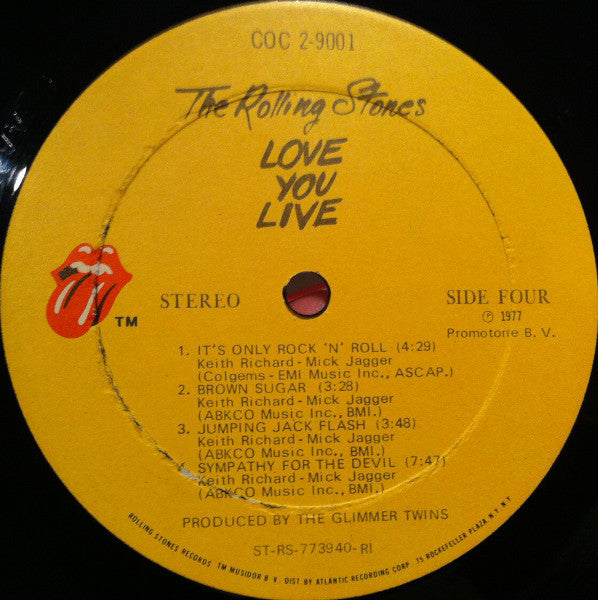 The Rolling Stones - Love You Live (2xVinyl, LP, Album) Good Plus (G+) / Good Plus (G+)