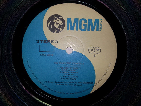 The Osmonds - The Plan (Vinyl, LP, Album, Repress) Very Good Plus (VG+) / Very Good Plus (VG+)