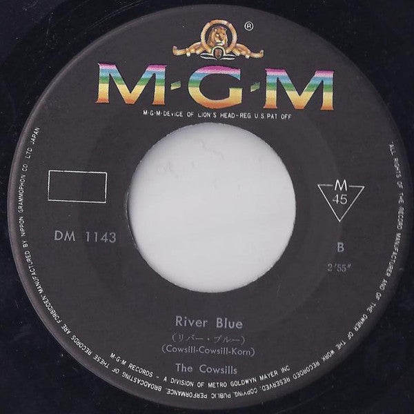 The Cowsills - The Rain, The Park & Other Things / River Blue (Vinyl, 7", 45 RPM, Single) Very Good (VG) / Very Good (VG)
