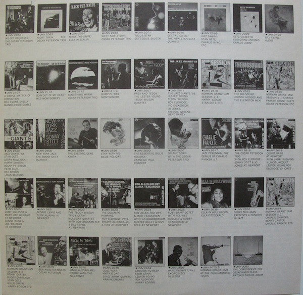 Various - Norman Granz' Jam Session #4 (Vinyl, LP, Album, Reissue, Mono) Very Good Plus (VG+) / Very Good Plus (VG+)