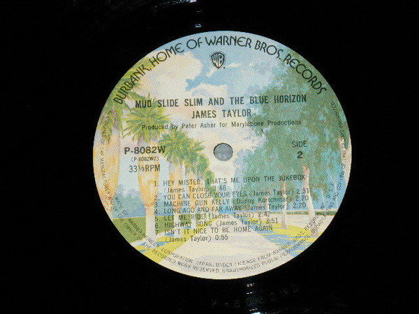James Taylor (2) - Mud Slide Slim And The Blue Horizon (Vinyl, LP, Album, Reissue) Very Good Plus (VG+) / Good (G)