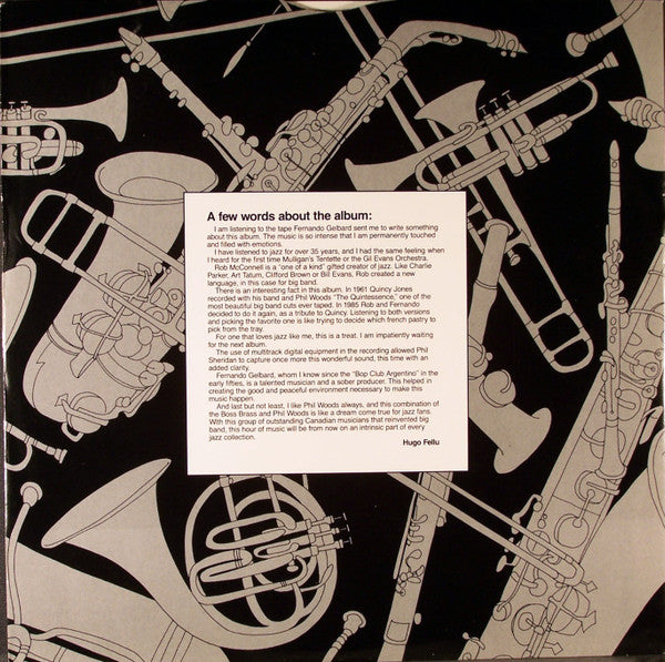 Rob McConnell & The Boss Brass - Boss Brass & Woods (Vinyl, LP, Album) Very Good Plus (VG+) / Very Good Plus (VG+)