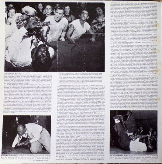 Big Jay McNeely - Roadhouse Boogie (Vinyl, LP, Compilation, Mono) Very Good Plus (VG+) / Very Good (VG)