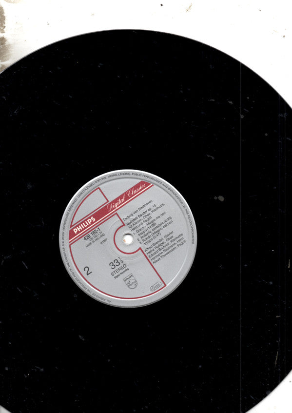 Wolfgang Amadeus Mozart - Quintett Kv 452 / Quintett Op. 16 (Vinyl, LP, Stereo) Very Good Plus (VG+) / Very Good Plus (VG+)