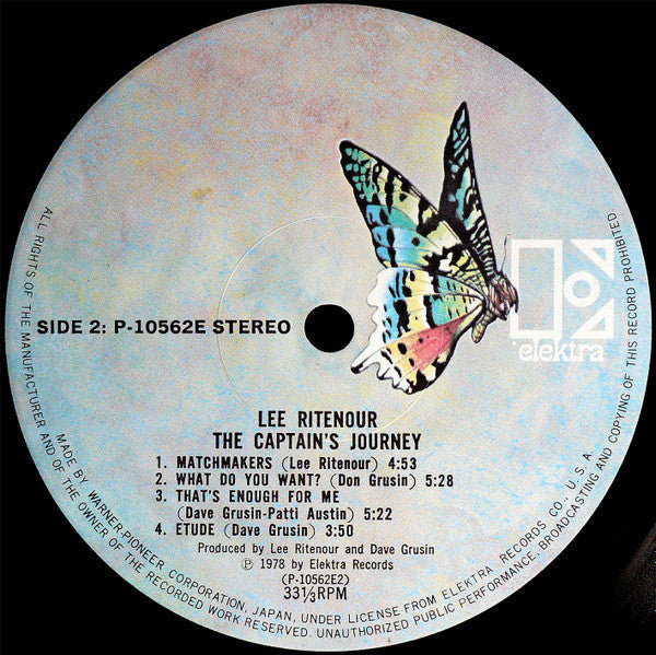 Lee Ritenour - The Captain's Journey (Vinyl, LP, Album, Stereo)