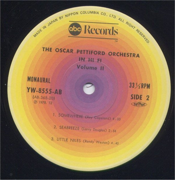 Oscar Pettiford Orchestra - O.P.'s Jazzmen The Oscar Pettiford Orchestra In Hi-Fi - Volume Two (Vinyl, LP, Album, Reissue, Mono) Very Good Plus (VG+) / Very Good (VG)