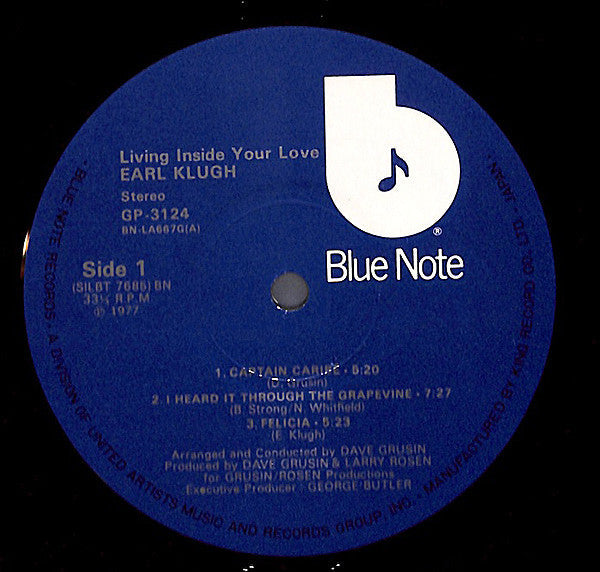 Earl Klugh - Living Inside Your Love (Vinyl, LP, Album)