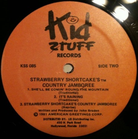 Strawberry Shortcake - Country Jamboree (Vinyl, LP) Very Good (VG) / Very Good (VG)