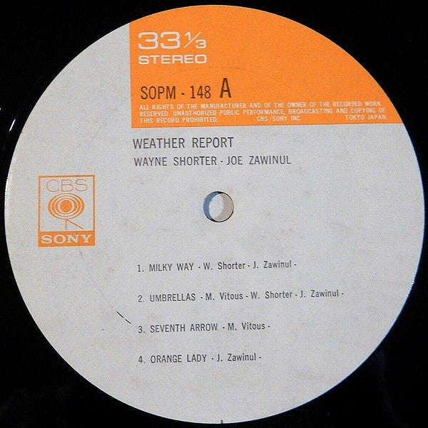Weather Report - Weather Report (Vinyl, LP, Album, Reissue)