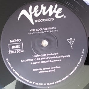 Lee Konitz - Very Cool (Vinyl, Album, LP, Reissue, Mono) Very Good (VG) / Very Good (VG)