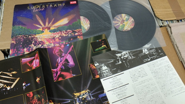 Supertramp - Paris (2xVinyl, LP, Album, Promo, Stereo) Very Good (VG) / Good Plus (G+)