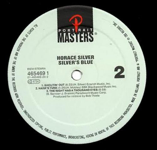 Horace Silver - Silver's Blue (Vinyl, LP, Album) Very Good Plus (VG+) / Very Good (VG)