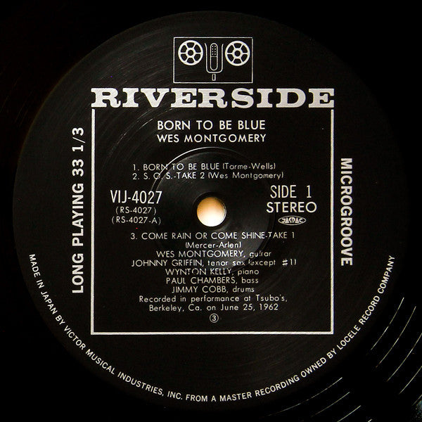 Wes Montgomery - Born To Be Blue (Vinyl, LP, Album, Reissue)