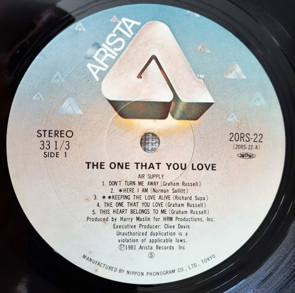 Air Supply - Lost In Love / The One That You Love (Vinyl, Vinyl, Al...