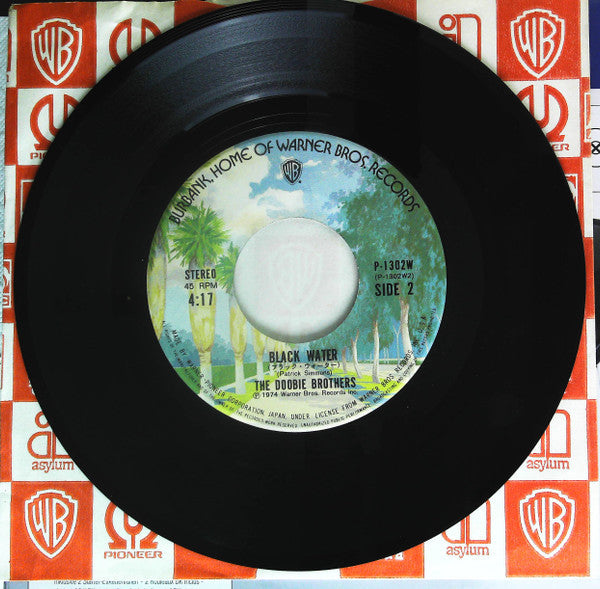 The Doobie Brothers - Another Park, Another Sunday / Black Water (Vinyl, 7", 45 RPM, Single) Very Good Plus (VG+) / Very Good Plus (VG+)