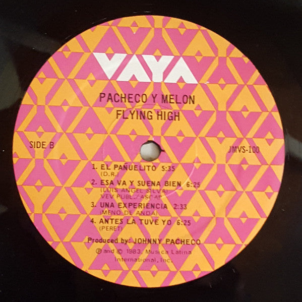 Pacheco y Melón - Flying High (Vinyl, LP) Very Good (VG) / Very Good Plus (VG+)