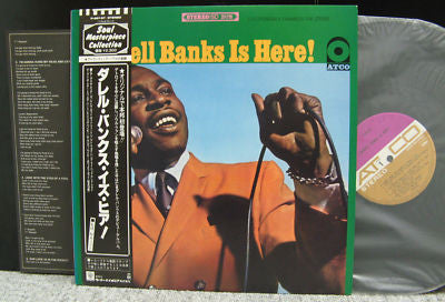Darrell Banks - Darrell Banks Is Here! (Vinyl, LP, Album, Reissue, Stereo) Very Good (VG) / Very Good (VG)