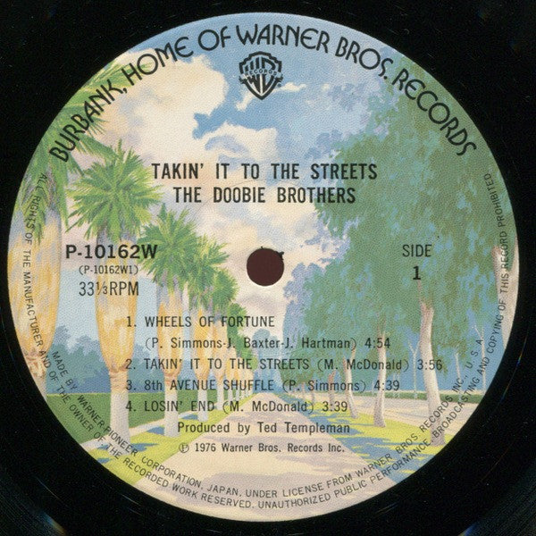 The Doobie Brothers - Takin' It To The Streets (Vinyl, LP, Album)