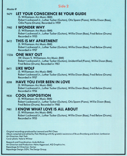 Sonny Boy Williamson (2) - One Way Out (Vinyl, LP, Compilation, Reissue, Repress) Very Good Plus (VG+) / Very Good Plus (VG+)