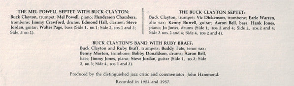 Buck Clayton - The Essential Buck Clayton (2xVinyl, LP, Compilation, Stereo) Very Good (VG) / Very Good Plus (VG+)