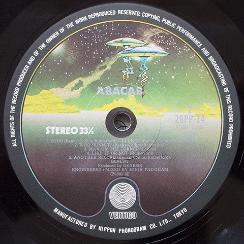 Genesis - Abacab (Vinyl, LP, Album, Reissue) Very Good (VG) / Very Good (VG)