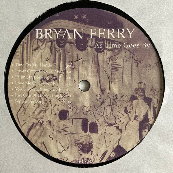 Bryan Ferry - As Time Goes By (Vinyl, LP, Album, Reissue) Very Good (VG) / Very Good Plus (VG+)