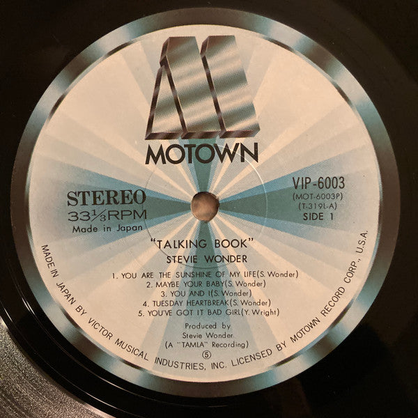 Stevie Wonder - Talking Book = トーキング・ブック (Vinyl, LP, Album, Reissue...