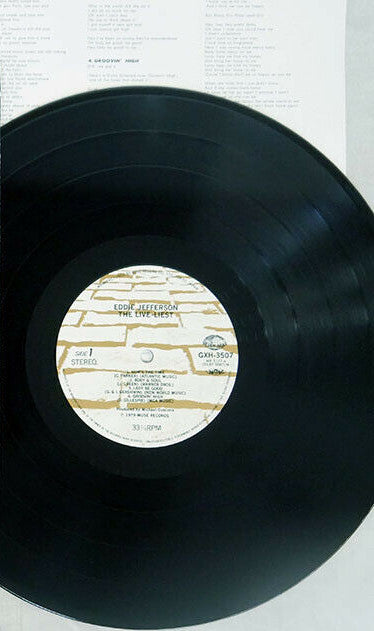 Eddie Jefferson - The Live-Liest (Vinyl, LP, Album) Very Good Plus (VG+) / Very Good (VG)