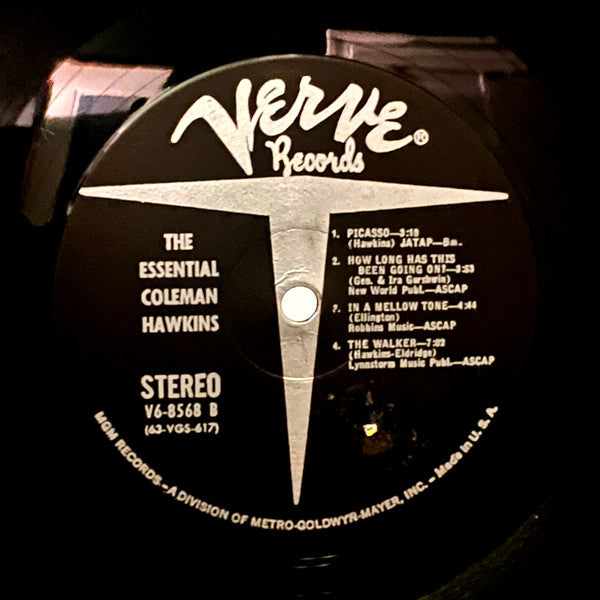 Coleman Hawkins - The Essential Coleman Hawkins (Vinyl, LP, Compilation) Very Good (VG) / Very Good Plus (VG+)