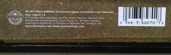 Suzanne Vega - Beauty & Crime (Vinyl, LP, Album) Very Good Plus (VG+) / Near Mint (NM or M-)