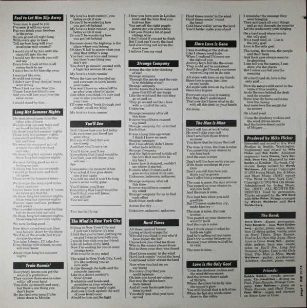 Wendy Waldman - Strange Company (Vinyl, LP, Album, Stereo) Very Good Plus (VG+) / Very Good (VG)