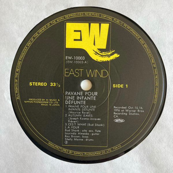 LA4 - Pavane Pour Une Infante Défunte (Vinyl, LP, Album)