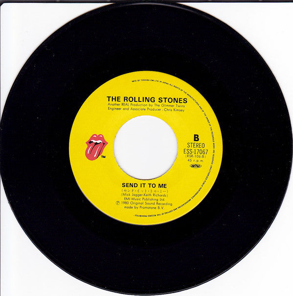The Rolling Stones - She's So Cold (Vinyl, 7", 45 RPM, Single, Stereo) Very Good Plus (VG+) / Very Good (VG)