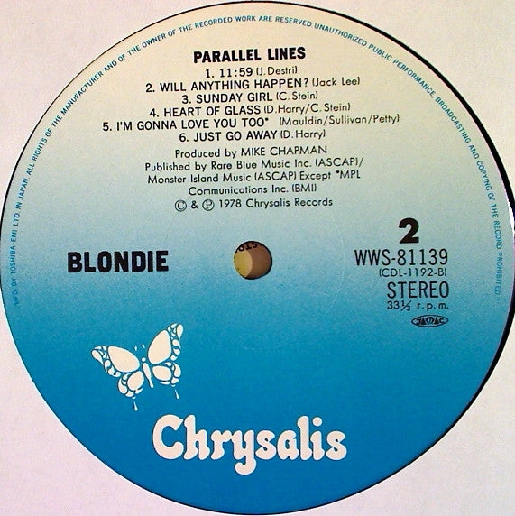 Blondie - Parallel Lines (Vinyl, LP, Album)